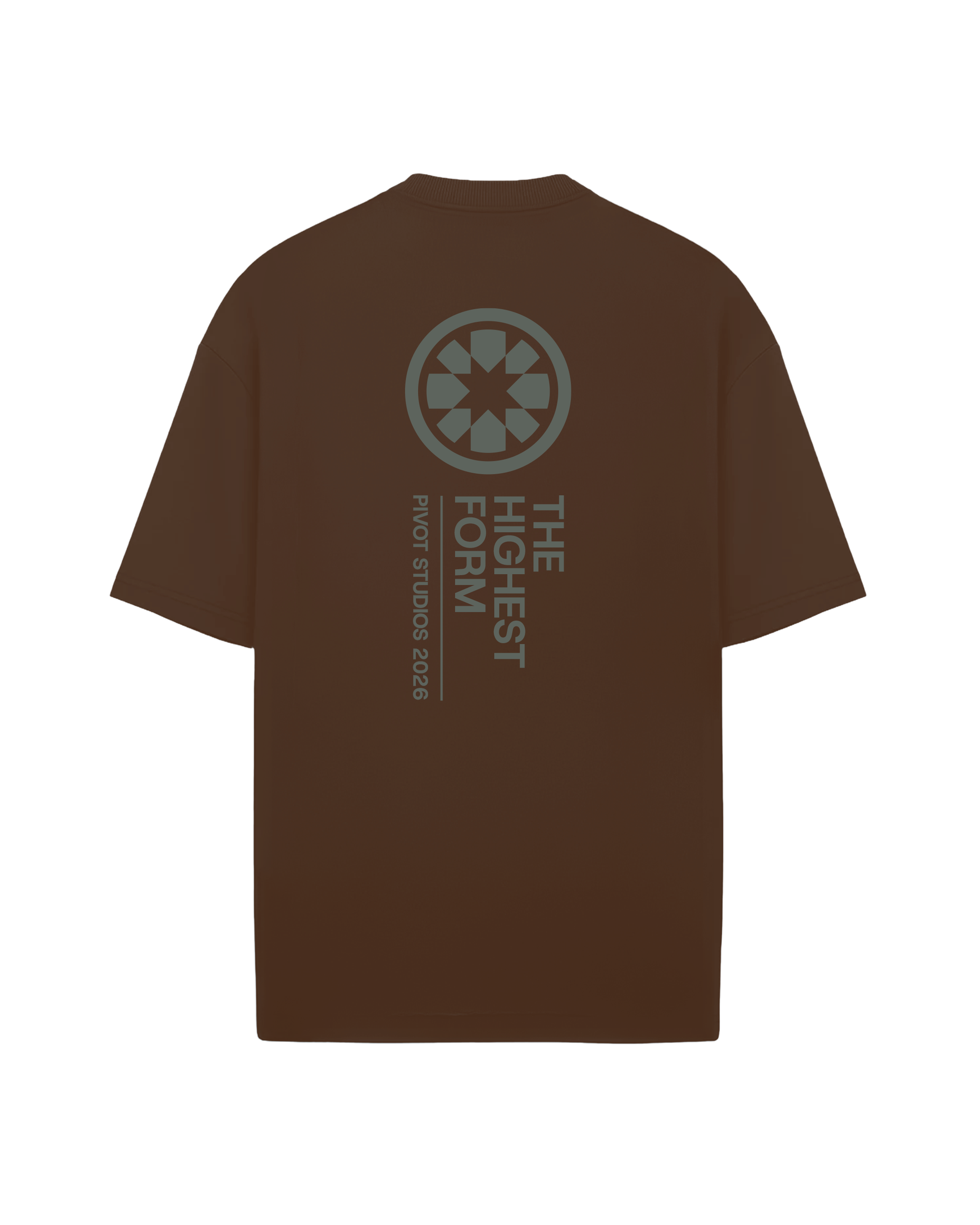 Camiseta Marrom - Highest Form